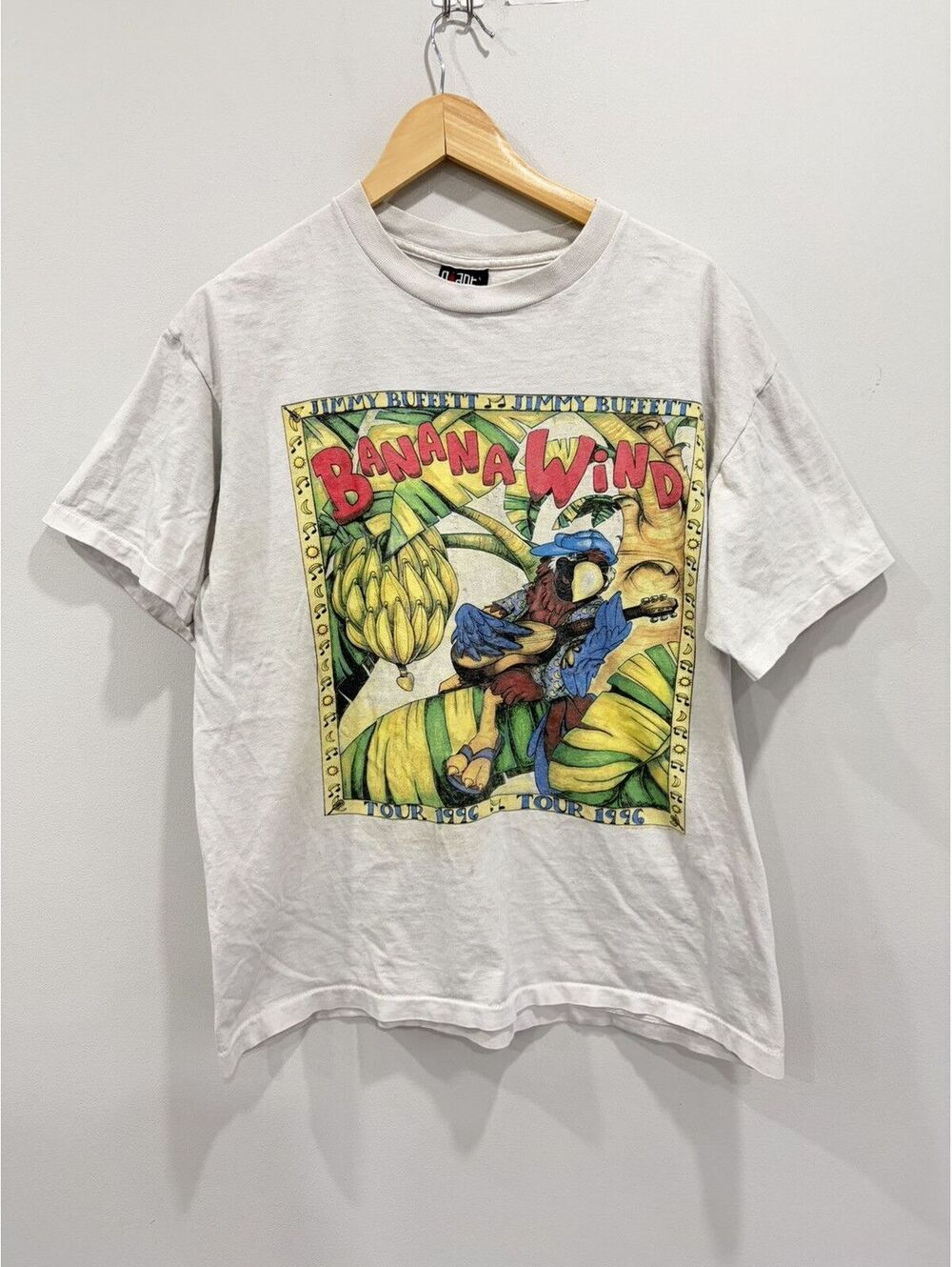 Vintage Jimmy Buffet Banana Wind Tee shirt band